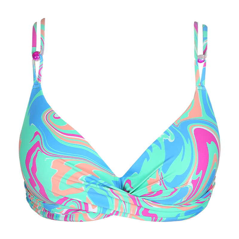 Marie Jo Swim Arubani Twist Bikini Oberteil Ocean Swirl Annadiva