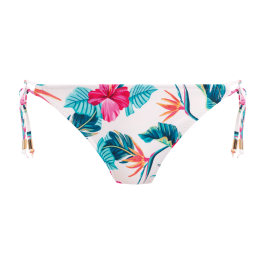 Freya Swim Palm Paradise Bikini Hose mit Seitlichen Bändern White