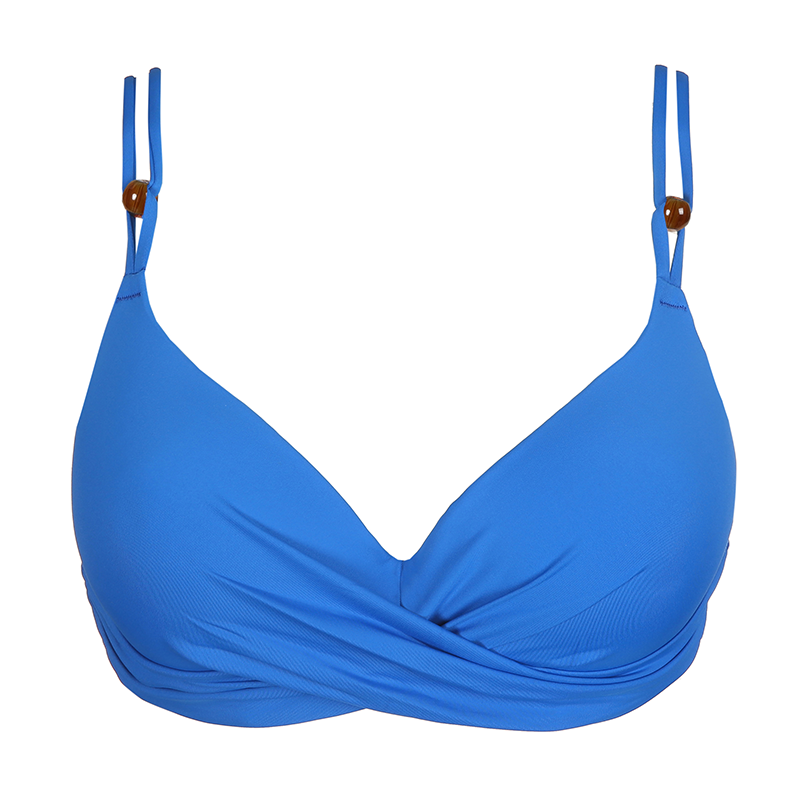 Marie Jo Swim Flidais Twist Bikini Oberteil Mistral Blue Annadiva