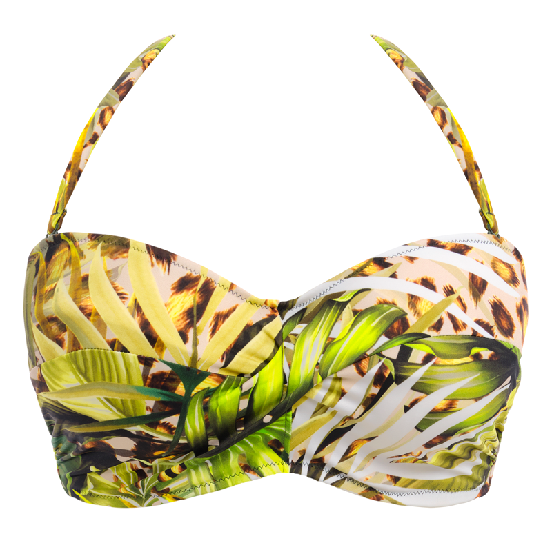 Fantasie Bademode Kabini Oasis Bandeau Bikini Oberteil Multi Annadiva