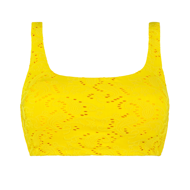 Annadiva Swim Mango Paradise Bralette Bikini Oberteil Yellow Annadiva