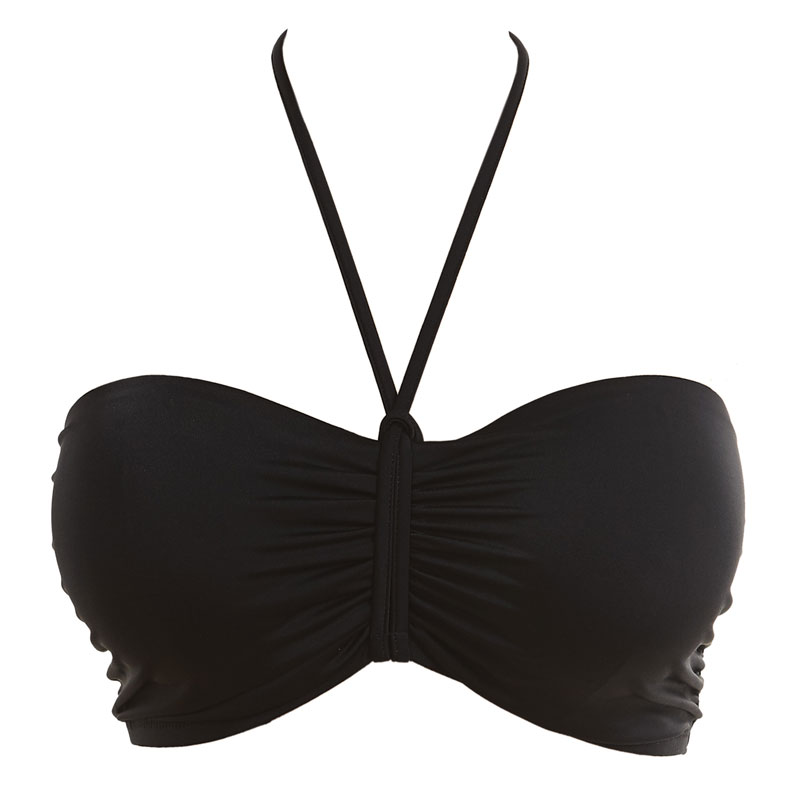 Freya Swim Remix Bandeau Bikini Oberteil Schwarz Annadiva