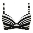 Aruba Stripe Vorgeformtes Balconette Bikini Oberteil