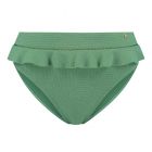 Green Shimmer High Waist Bikini Hose