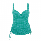 Gingham Tankini Oberteil