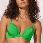 Shimmering Solids Vorgeformtes Bikini Oberteil