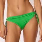 Shimmering Solids Bikini Hose mit Seitlichen Bändern