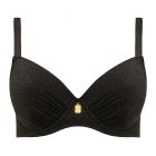 Sparkling Black Vorgeformtes Balconette Bikini Oberteil