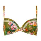 Sunset Florals Vorgeformter Bikini Oberteil