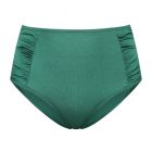 Treasure Green Bikini-Unterteil mit hoher Taille