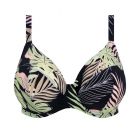 Tropical Retreat Plunge Bikini Oberteil