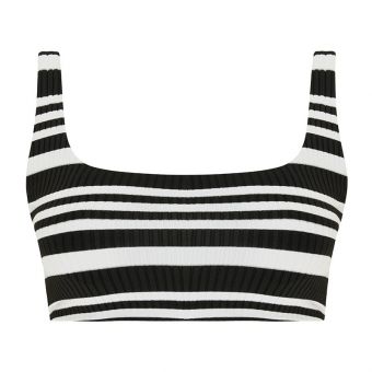 Aruba Stripe Bralette Bikini Oberteil