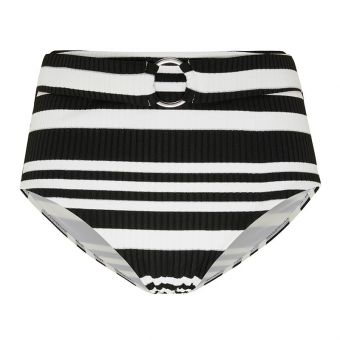 Aruba Stripe High Waist Bikini Hose