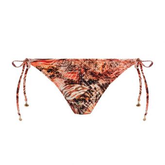 Desert Cat Bikini Hose mit Seitlichen Bändern