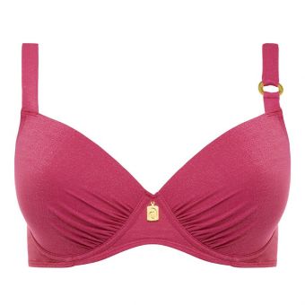 Pink Lagoon Vorgeformtes Balconette Bikini Oberteil