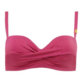 Pink Lagoon Bandeau Bikini Oberteil