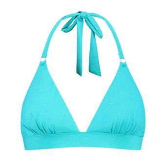 Sea Sparkle Triangle Bikini Oberteil