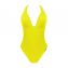 Lise Charmel Bademode Ajourage Couture Neckholder Badeanzug Jaune