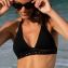 Lise Charmel Bademode Ajourage Couture Neckholder Bikini Oberteil Noir