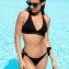 Lise Charmel Bademode Ajourage Couture Bikini Hose mit Seitlichen Bändern Noir