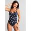 Panache Swim Anya Riva Spot Badeanzug Navy Vanilla