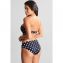 Panache Swim Anya Riva Spot Bandeau Bikini Oberteil Navy Vanilla