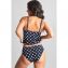 Panache Swim Anya Riva Spot Tankini Oberteil Navy Vanilla