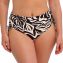 Fantasie Bademode Aruba Nights Hohe Bikini Hose Black & Cream 