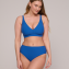 PrimaDonna Bademode Aswan Hohe Bikini Hose Delphinium Cheer Blue