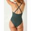 Annadiva Swim Chinese Fan Badpak Art Deco Bow