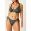 Annadiva Swim Chinese Fan Bikini Hose mit Seitlichen Bändern Art Deco Bow