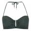 Annadiva Swim Chinese Fan Trägerloses Bikini Oberteil Art Deco Bow