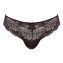 Panache Clara String Charcoal Black