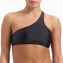 Beachlife Dark Grey One Shoulder Bikini Oberteil