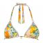 Watercult Dolce Whimsy Triangle Bikini Oberteil Orange Pastels