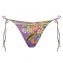 Watercult Dreamscape Tropics Bikini Hose mit Seitlichen Bändern Lilac Pastel Mix