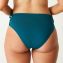 Annadiva Swim Emerald City Hohe Bikini Hose mit Seitlichen Bändern Emerald