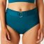 Annadiva Swim Emerald City High Waist Bikini Hose Emerald