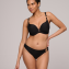 Marie Jo Swim Emly Herzform Bikini Oberteil Schwarz