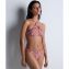 Aubade Bademode Feline Energy Bikini Oberteil Pink Tiger