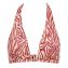 Aubade Bademode Feline Energy Neckholder Bikini Oberteil Pink Tiger