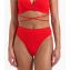 Beachlife Fiery Red High Waist Bikini Hose