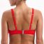 Beachlife Fiery Red Padded Bikinitop