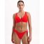 Beachlife Fiery Red Padded Bikinitop