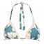 Watercult Floral Abstract Triangle Bikini Oberteil Puffy Sky