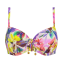 Cyell Badmode Fluid Flowers Vorgeformter Bikini Oberteil