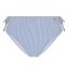 Annadiva Swim French Souvenir Hohe Bikini Hose mit Seitlichen Bändern Blue