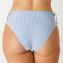 Annadiva Swim French Souvenir Hohe Bikini Hose mit Seitlichen Bändern Blue