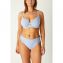 Annadiva Swim French Souvenir Hohe Bikini Hose mit Seitlichen Bändern Blue