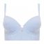 Annadiva Swim French Souvenir Longline Bikini Oberteil Blue